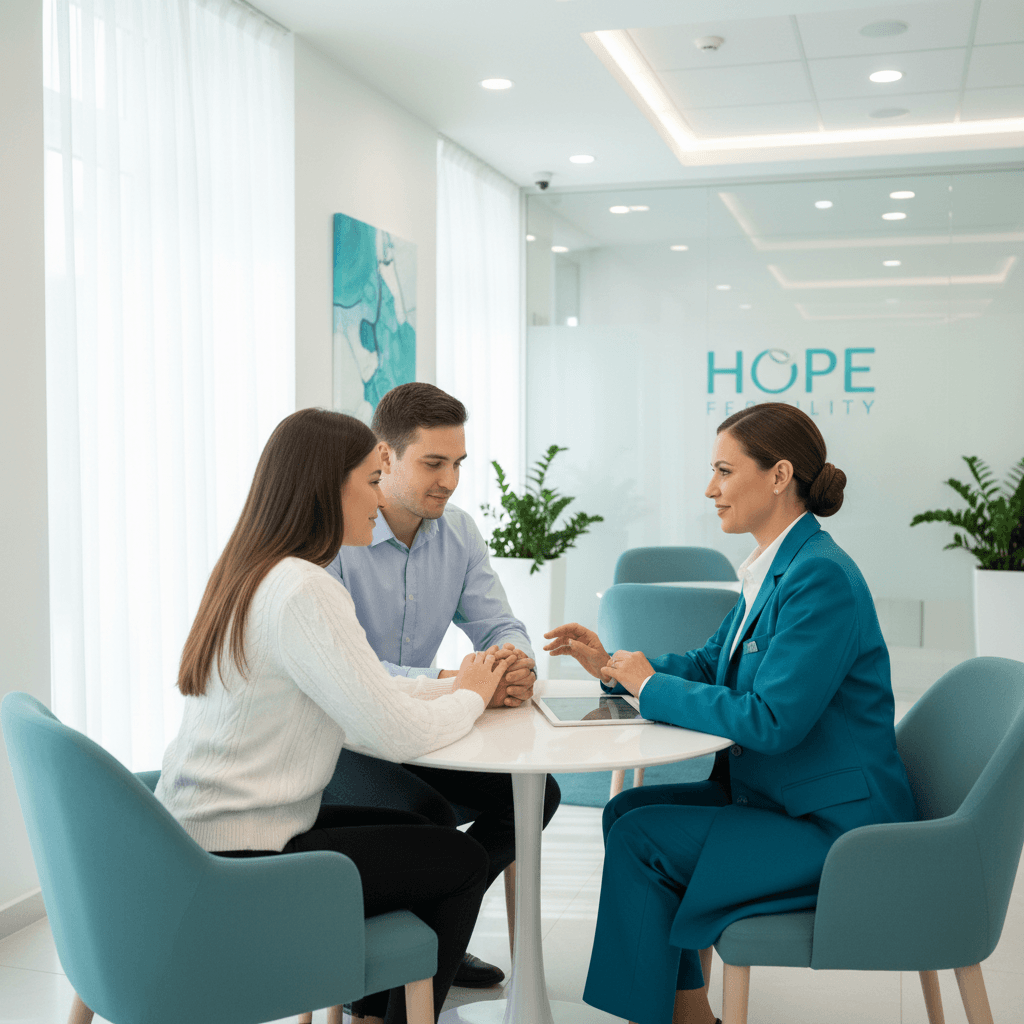 Consultation with fertility specialist